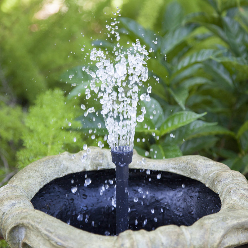 Pond Boss Small Fountain Nozzle Kit Basin Wayfair